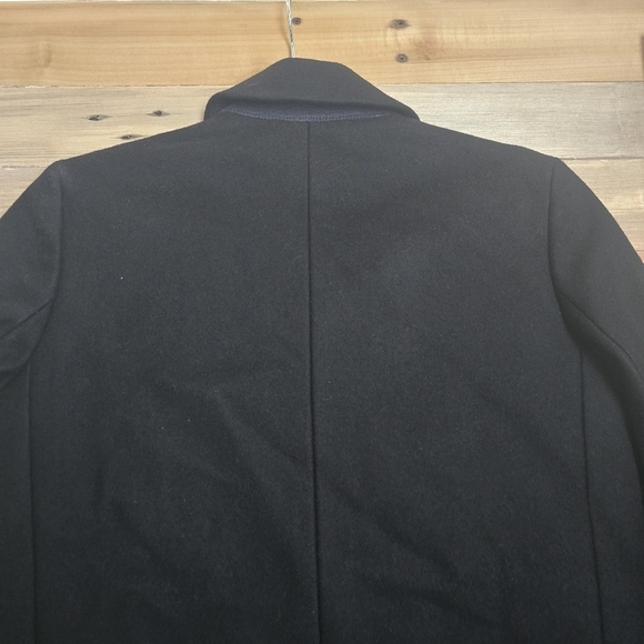 J.Crew topcoat Melton Wool by Manifatara di carnignano Italy Winter Long Coat - Picture 5 of 15